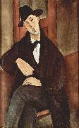 Portrat des Mario Varfogli Amedeo Modigliani